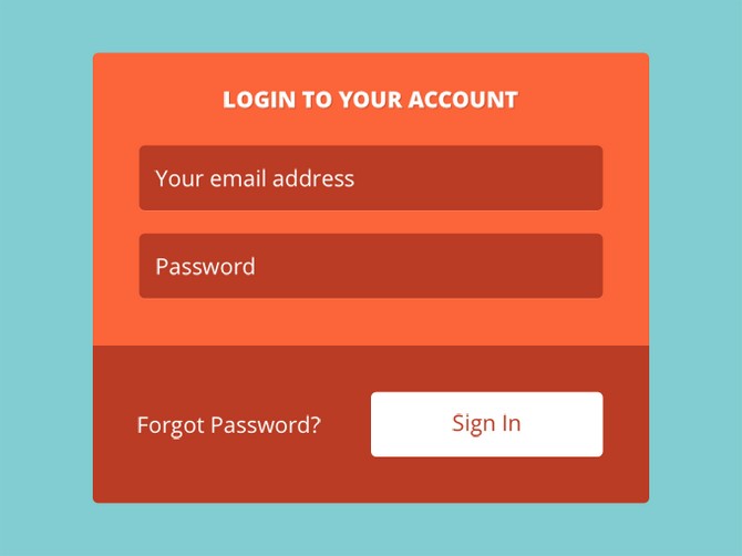 как сделать логин и пароль