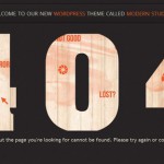 404 ошибка на WordPress